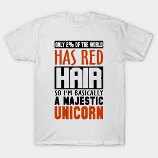 Red Hair Best T-shirt T-Shirt